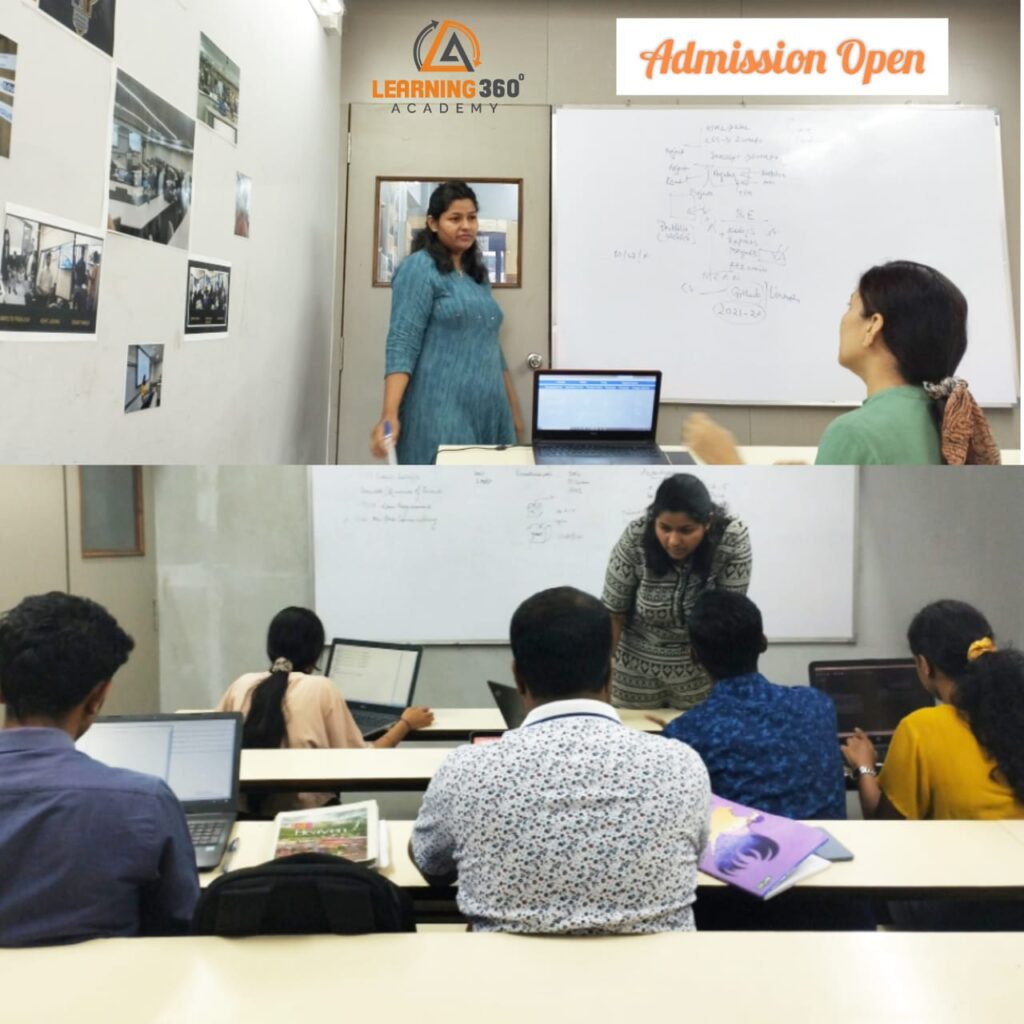 Engaging Learning Environment: Students Interacting with Faculty at our Thane IT Institute