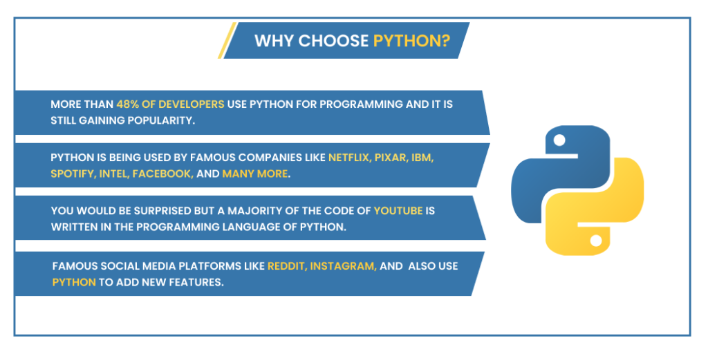 why choose python?